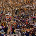 Loppmarknaden El Rastro Madrid